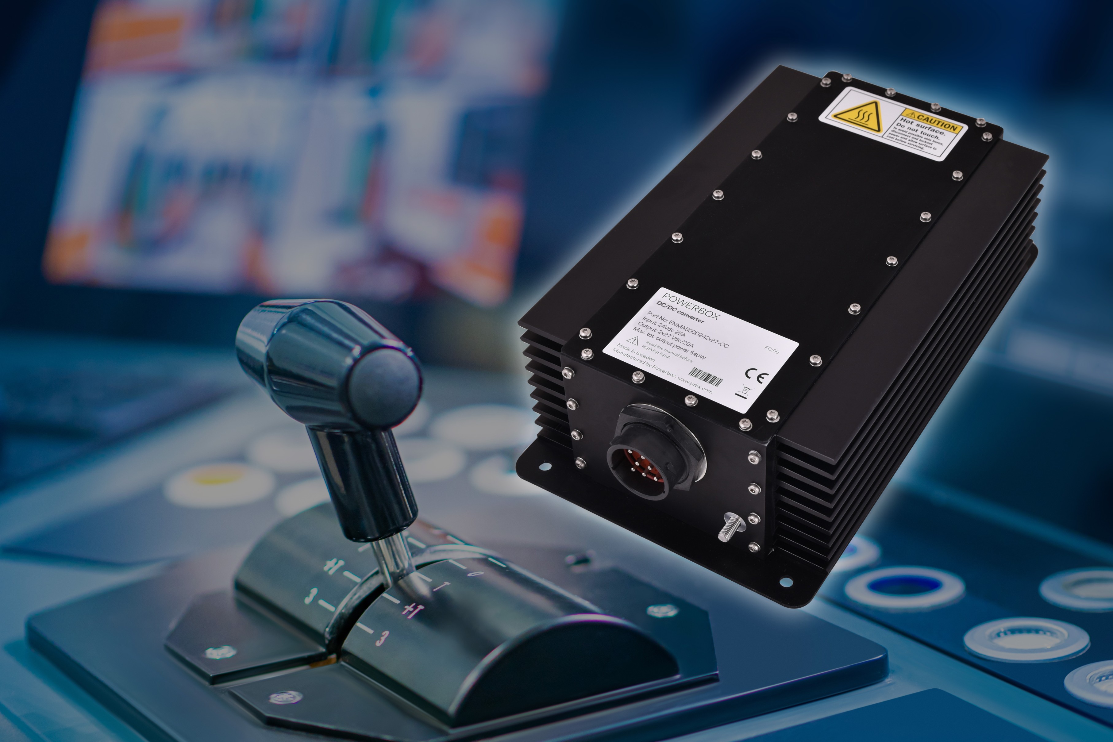 Powerbox announces ruggedised dual channel power supply for Marine engine control