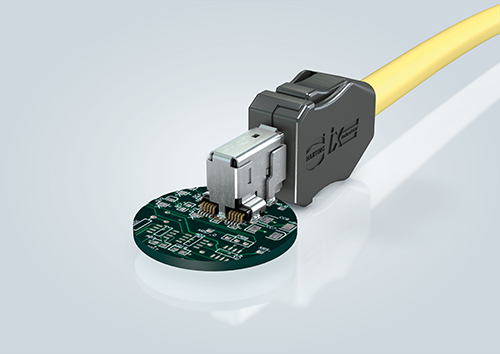 Discover a future-proof, miniaturised solution for fast Ethernet delivery; the ix Industrial® from HARTING