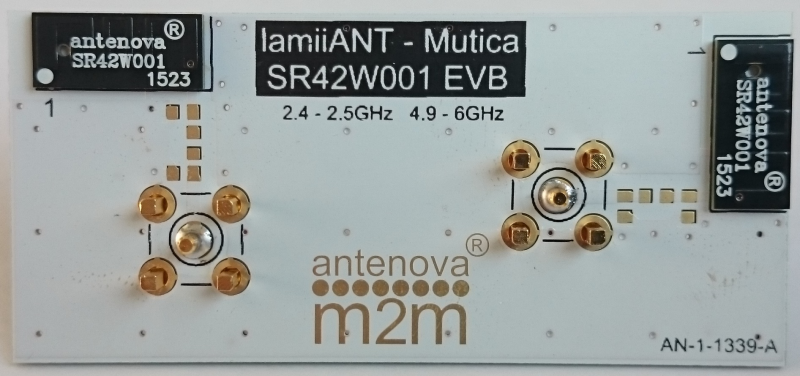 eval board 2 mutica sr42w001 u2