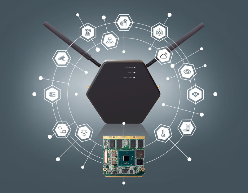 congatec iot gateway press