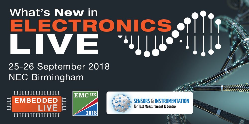 What’s New in Electronics Live – keynote speaker confirmed