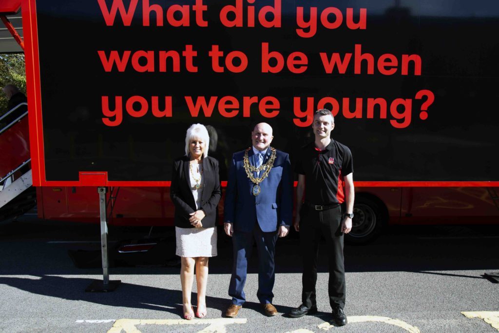 mayor and mayoress truck