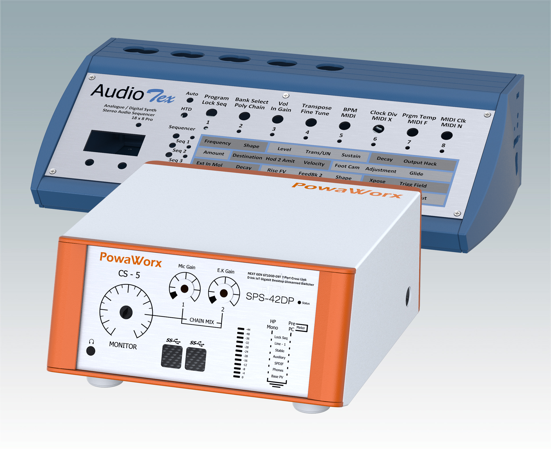 New anodised-look custom paint For METCASE enclosures