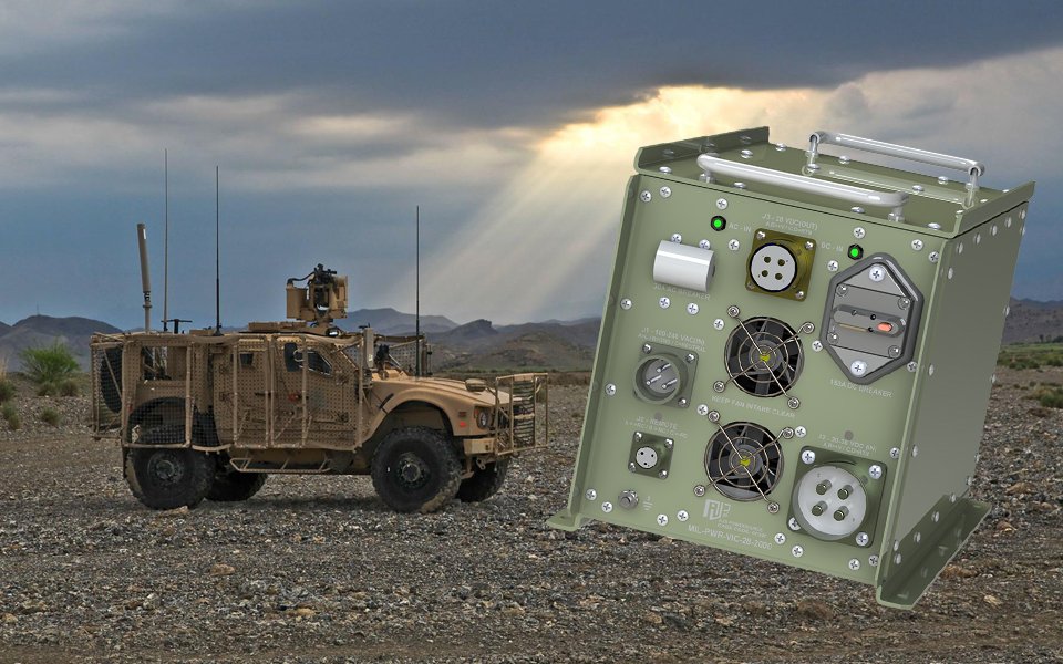 Light weight military grade power supplies – added to AJ’s Power range