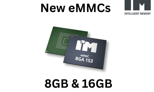 Intelligent Memory launches a new generation of eMMC for industrial applications