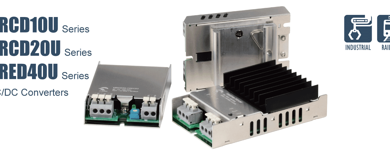High performance DC/DC converters for harsh railway and industrial environments from P-DUKE