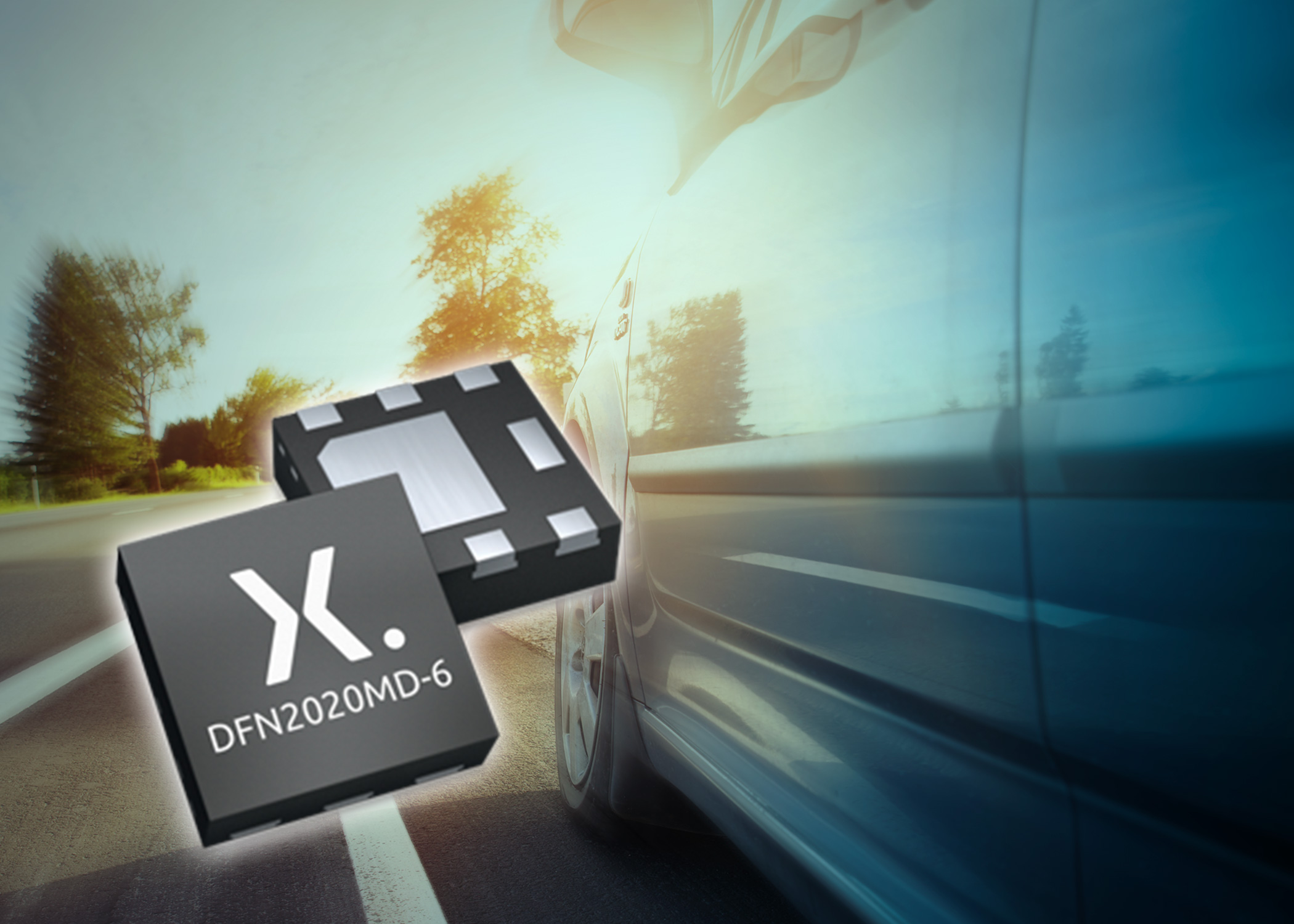 New 175°C AEC-Q101 MOSFETs in miniature leadless packages from Nexperia enable automated inspection