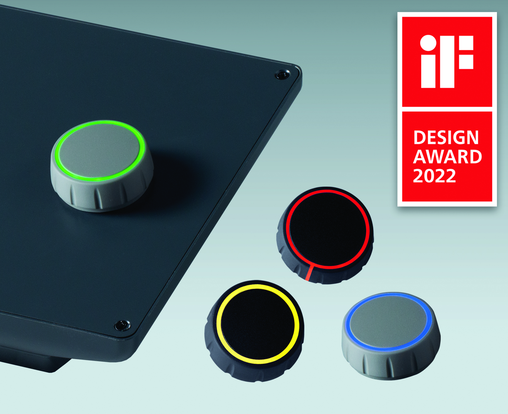Award-winning OKW CONTROL-KNOBS for menu-driven electronics