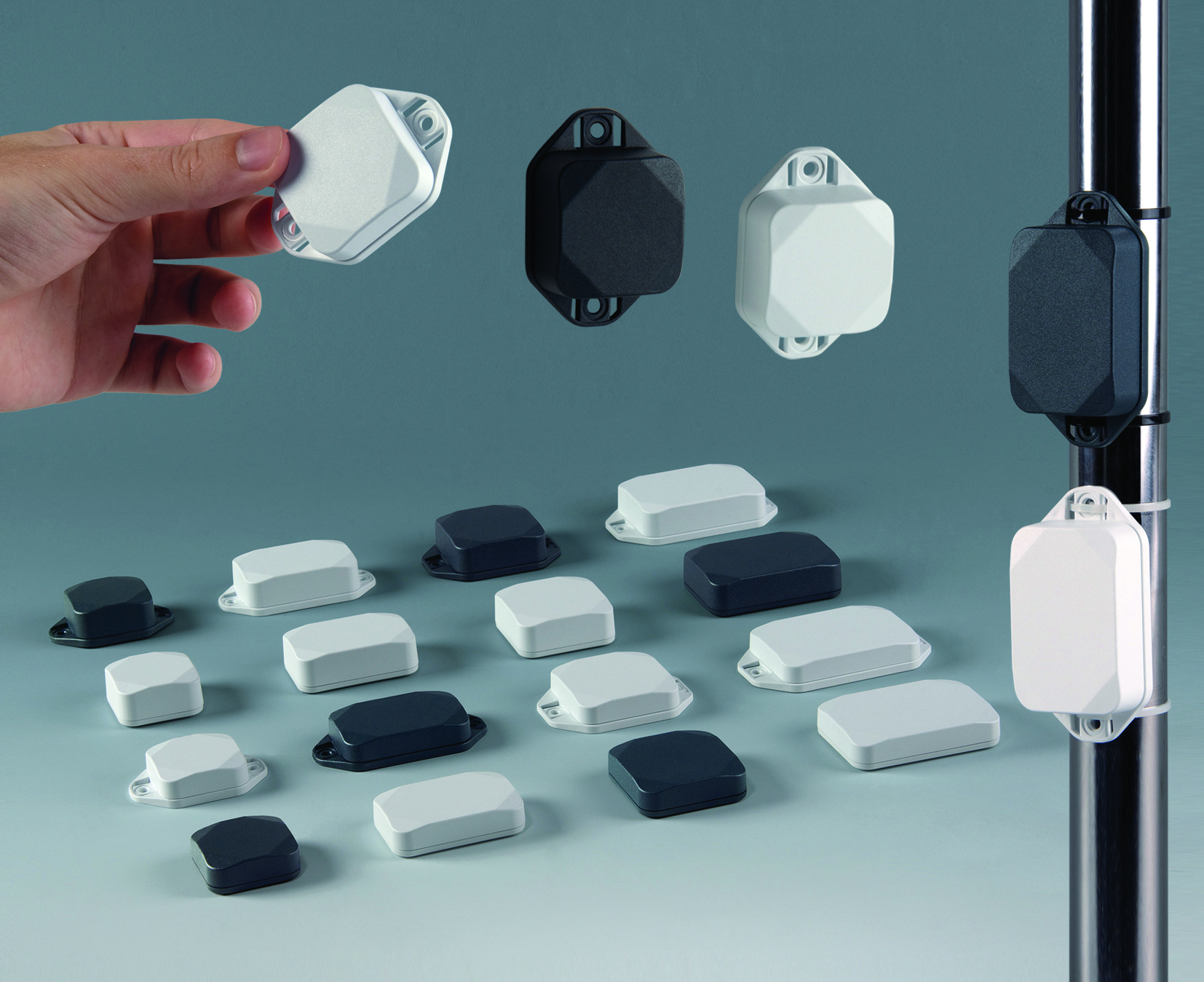 OKW’s smart new MINI-DATA-BOX for miniaturised go-anywhere electronic devices