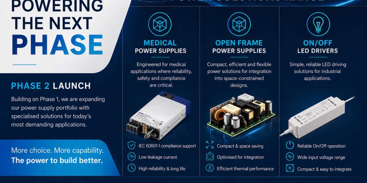 From performance to precision: introducing Phase 2 of FORTEC UK’s power supply range