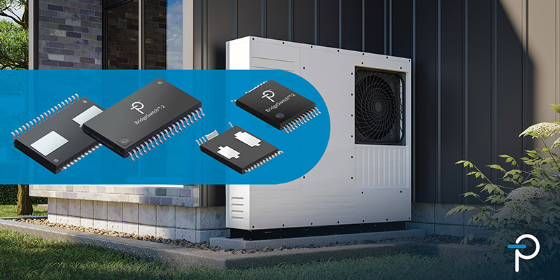 Power Integrations Revs Up Motor-Drive Offering With  BridgeSwitch-2 BLDC IC Family