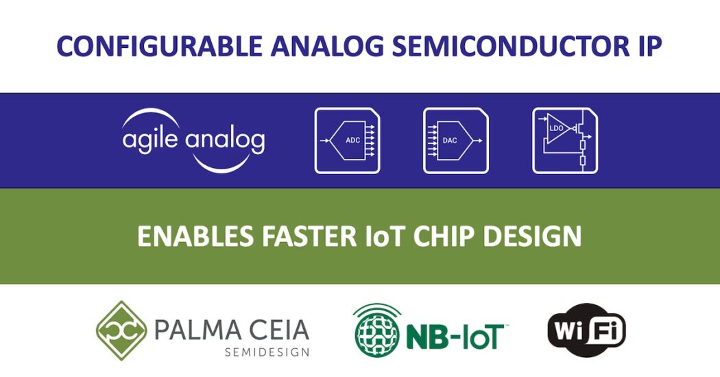 Configurable Analog Semiconductor IP Enables Faster IoT Chip Design