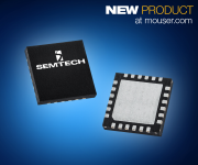 Semtech’s low-power SX128x 2.4GHz transceivers, available from Mouser, deliver integrated long-range RF for IoT