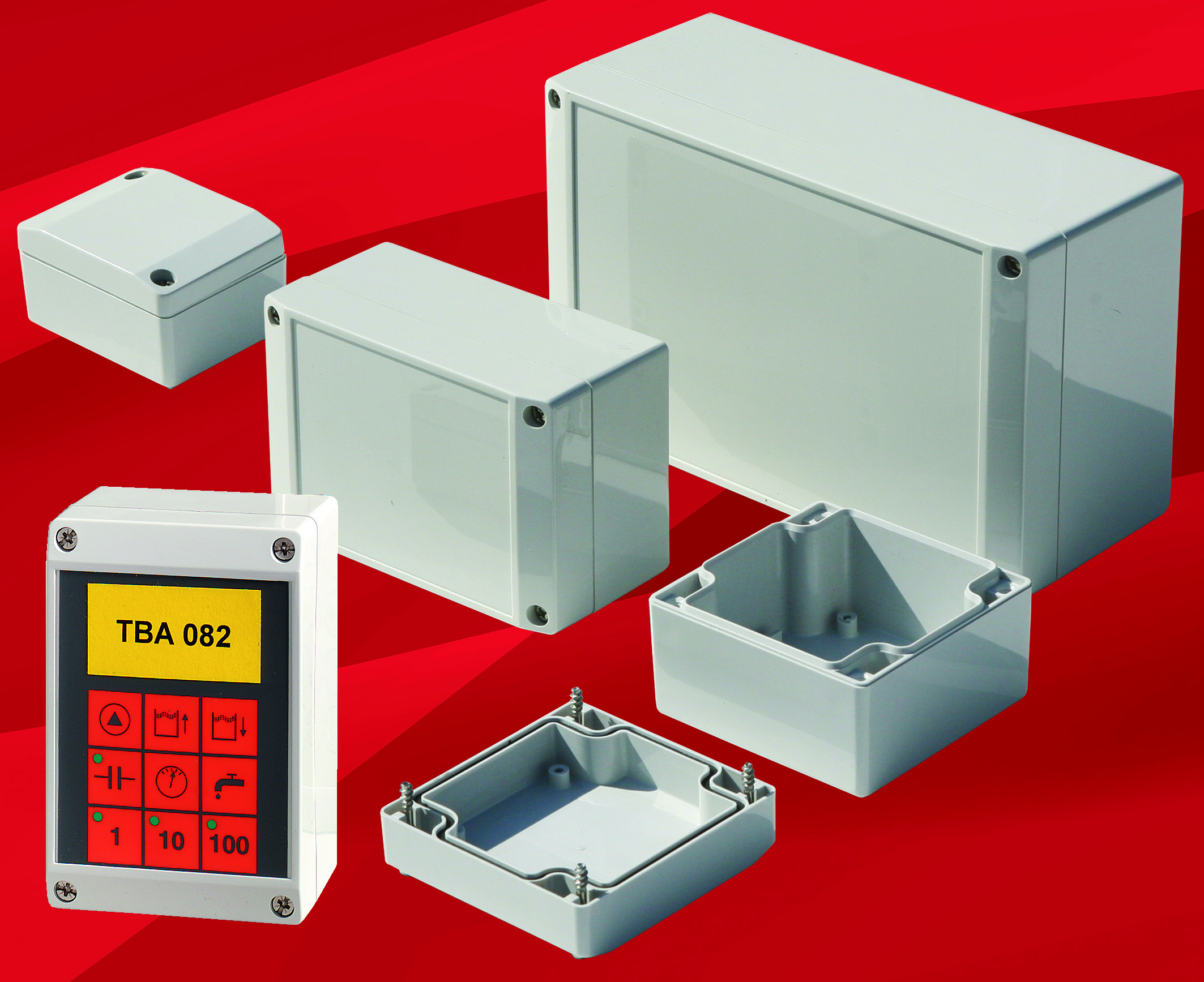 ROLEC’s IP 66 technoBOX ABS enclosures now in ten sizes
