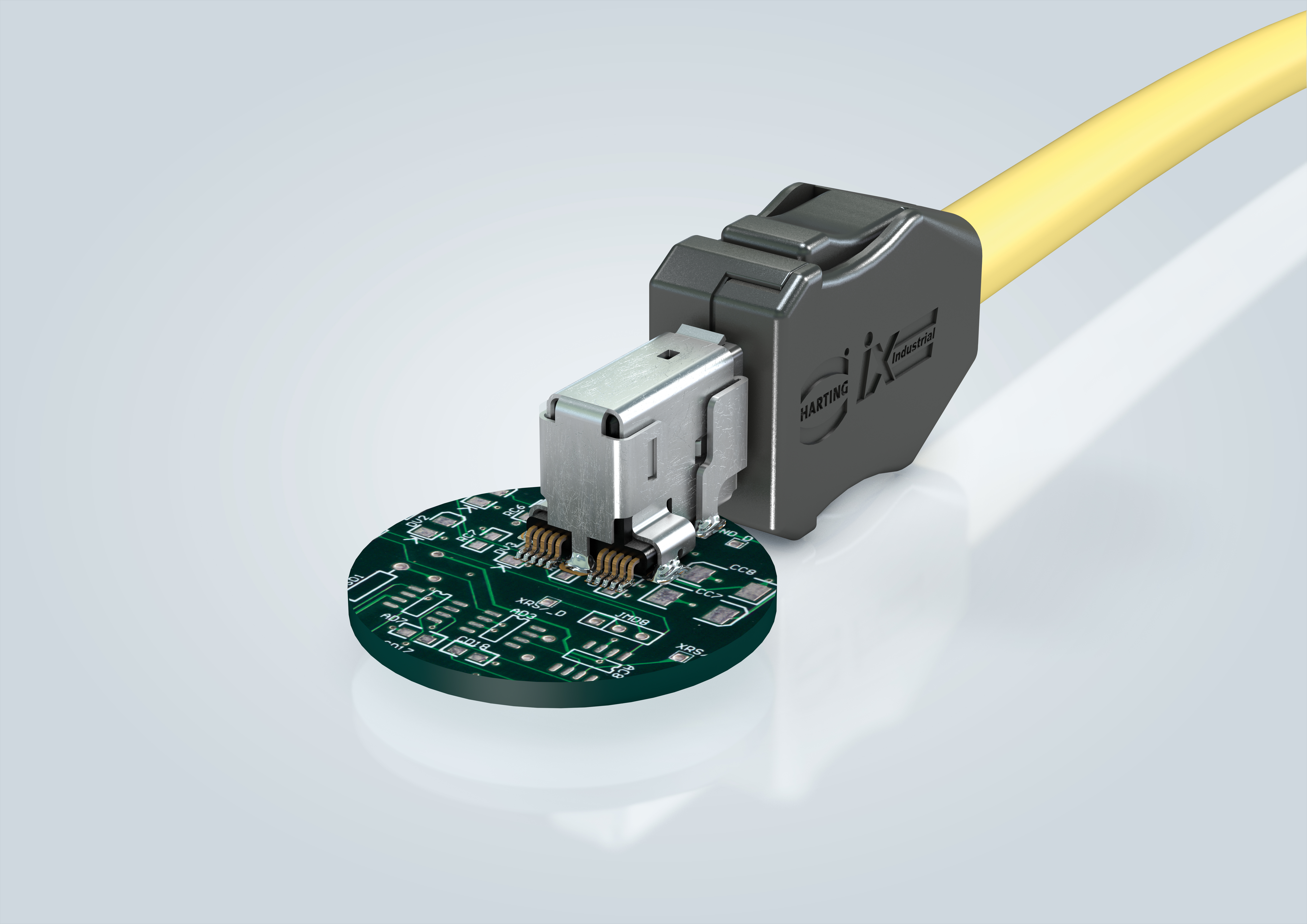 HARTING presents the ix Industrial®, a future-proof, miniaturised solution for fast Ethernet delivery
