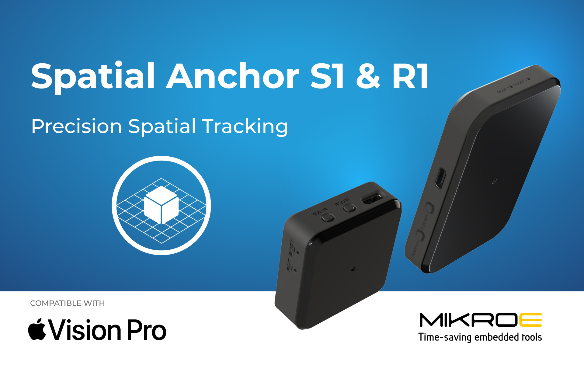 MIKROE develops Spatial Anchor R1 & S1 for Apple Vision Pro - CIE
