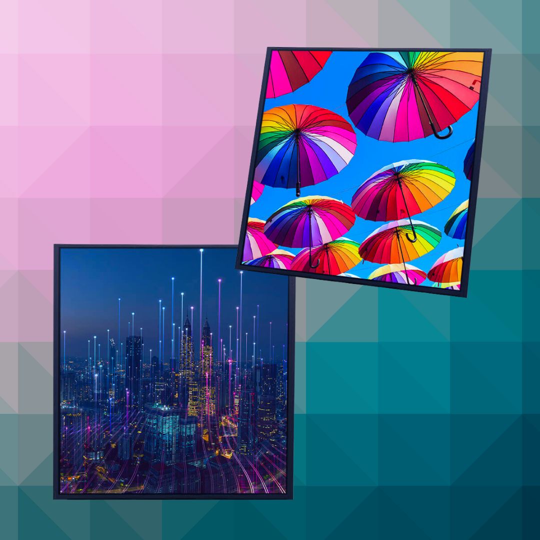 AUO unveils new square displays in 28″ and 44″ sizes