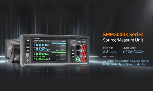 SIGLENT launches new SMM3000X series source/measure units – now available in the UK from Telonic Instruments