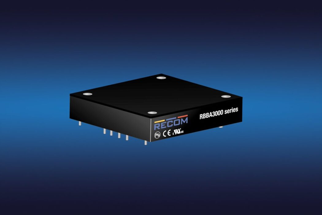 Half-Brick DC/DC Converter with Buck-Boost Topology from Recom