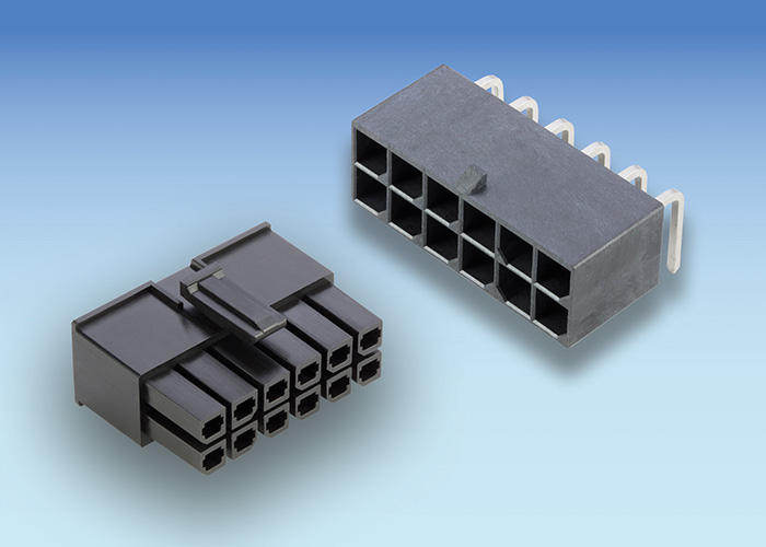 Amphenol ICC Minitek® Pwr 5.7mm Connector System has high current rating, prevents mis-mating and protects terminals – now at TTI