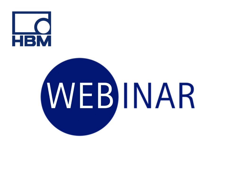 Get up to speed with the latest free measurement webinars from HBM